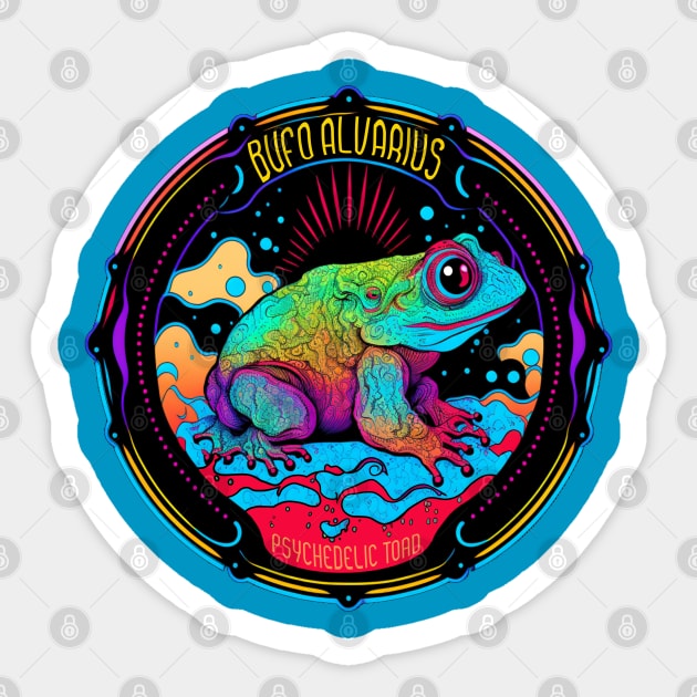 Colorado River Toad Sticker by idrockthat